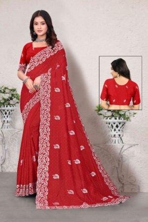 Vichitra silk
