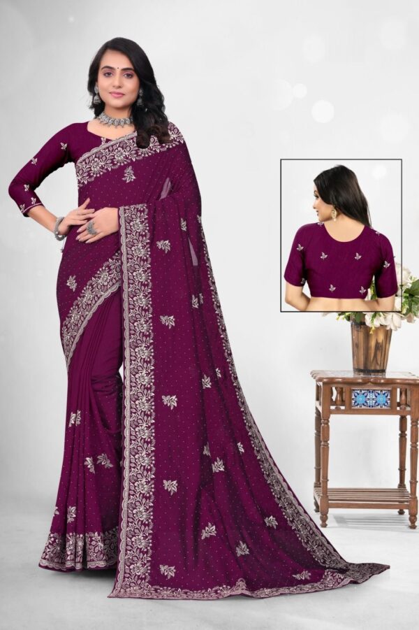 Vichitra silk
